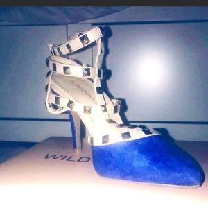 Faux Royal Blue Valentino W/ Box